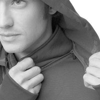 "CALI-PADDLER" Poly-Tech Water-Resistant Hooded Zip Jacket