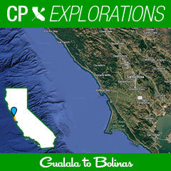 CP Explorations - Gualala to Bolinas and the Pt Reyes Hook