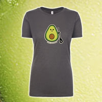 Ava Avocado Paddle Women's Slub Crew