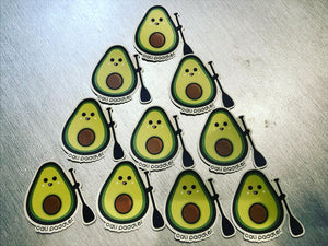 Avocado Paddle Sticker