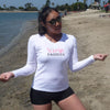 Longsleeve Paddle Jersey Naughty Paddler White
