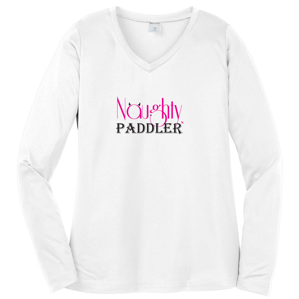 Paddle Jersey Naughty Paddler White Longsleeve