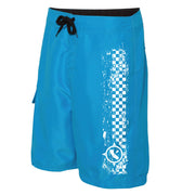 Blue Paddle Board Shorts Side
